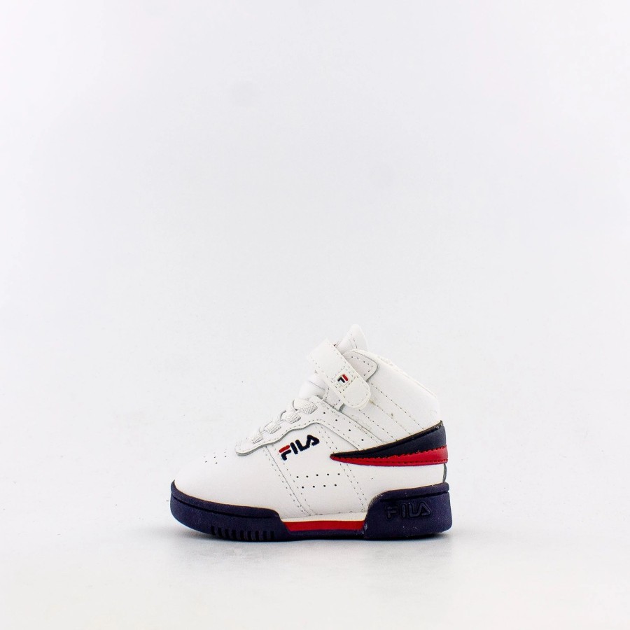Infant / Toddler | * Fila F-13 (Infant/Toddler) White/Red/Navy