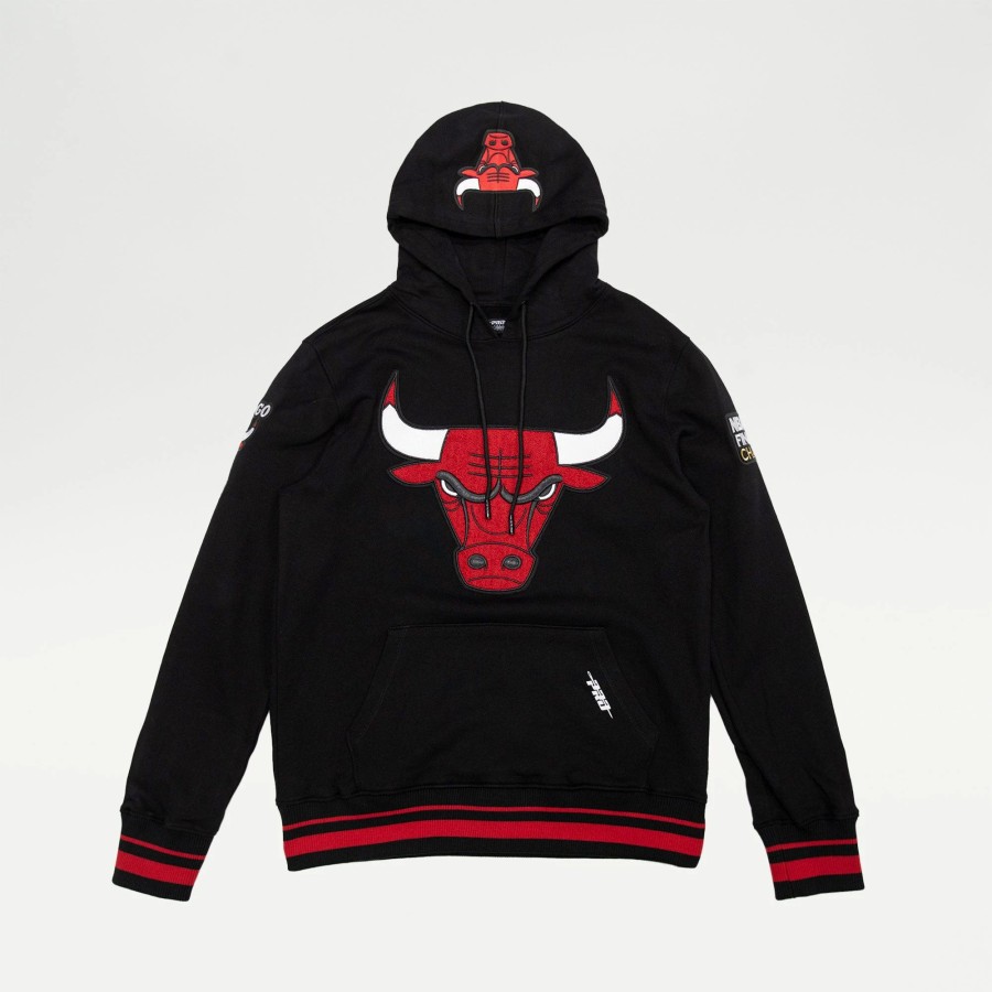 Hoodies | * Pro Standard Nba Chicago Bulls Pullover Hoodie Black
