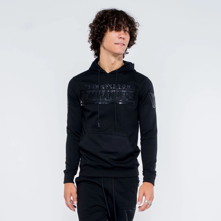 Hoodies | * Pro Standard Nfl Washington Commanders Triple Hoodie Black