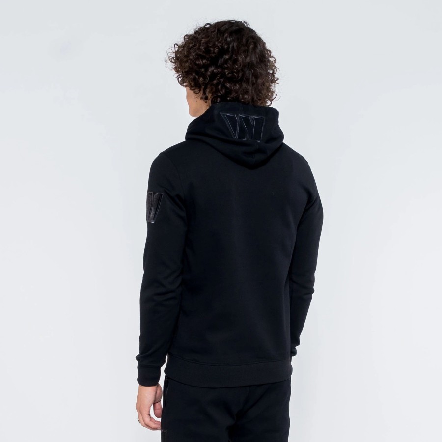 Hoodies | * Pro Standard Nfl Washington Commanders Triple Hoodie Black