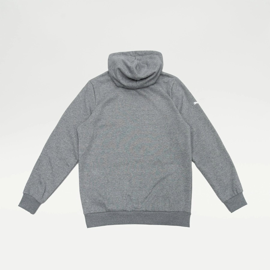 Hoodies | * Puma Bmw M Motorsport Essentials Fleece Pullover Hoodie Grey