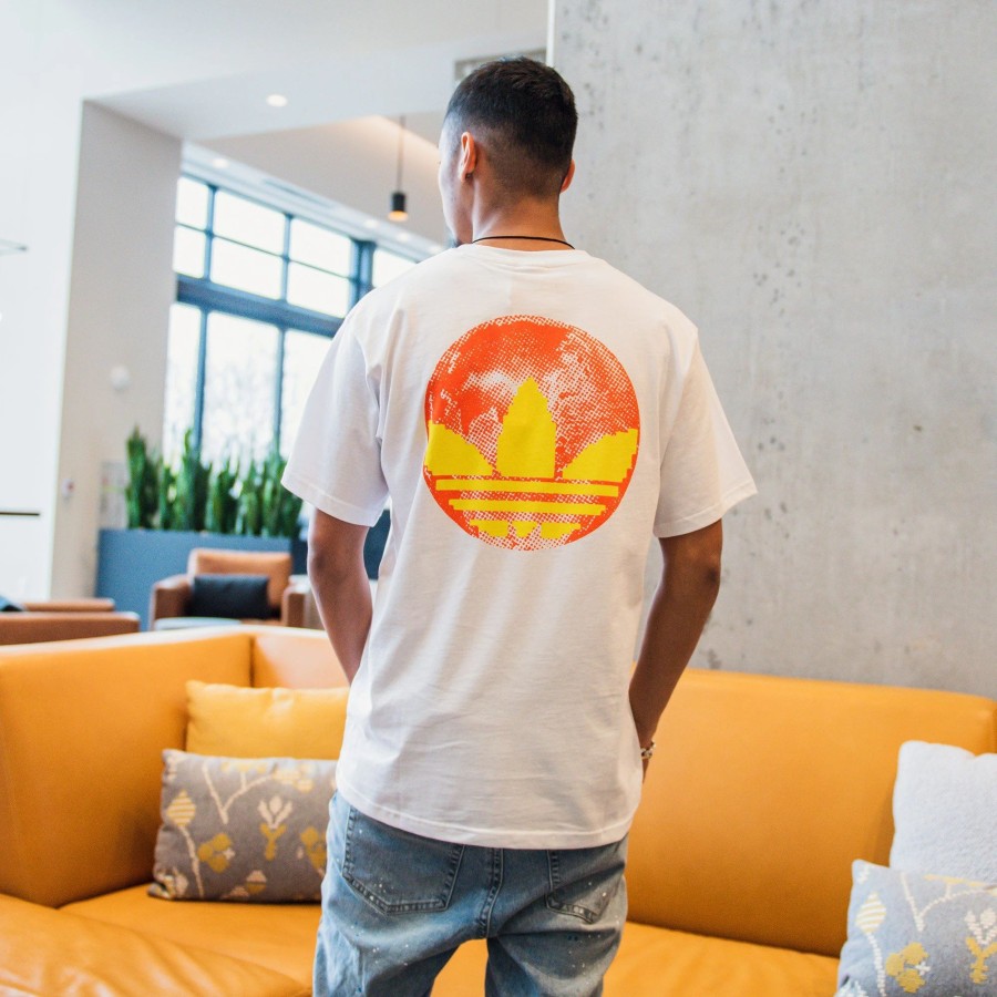 Tees | * Adidas Hypersport Linear Graphic Tee White