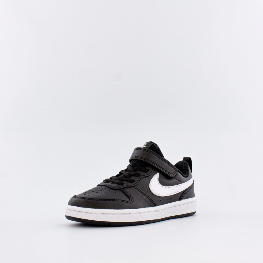 Lil' Kids | * Nike Court Borough Low 2 (Lil' Kids) Black/White