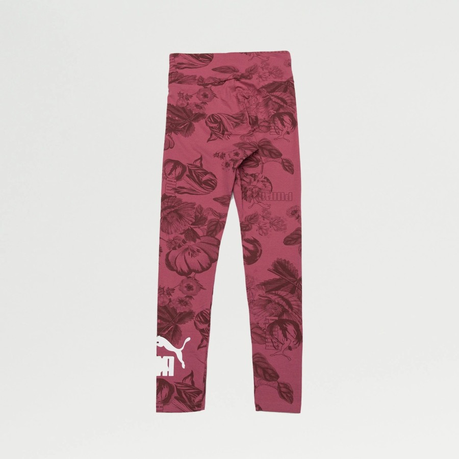 Bottoms | * Puma Frozen Flower Leggings Dusty Orchid