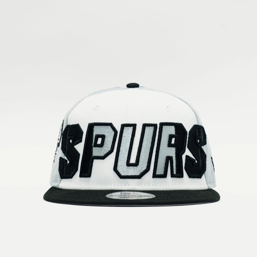 Snapback | * New Era Nba Authentics 2023 San Antonio Spurs 9Fifty Snapback White/Grey/Black