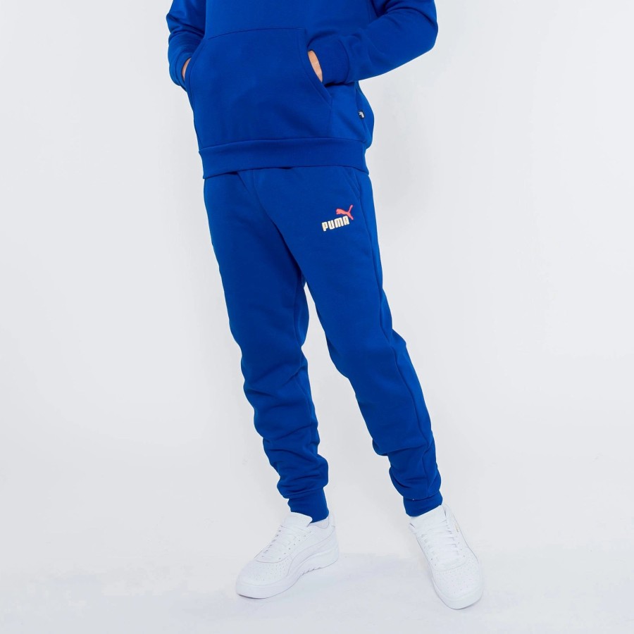 Sweatpants | * Puma Essential Embroidery Logo Joggers Royal Blue