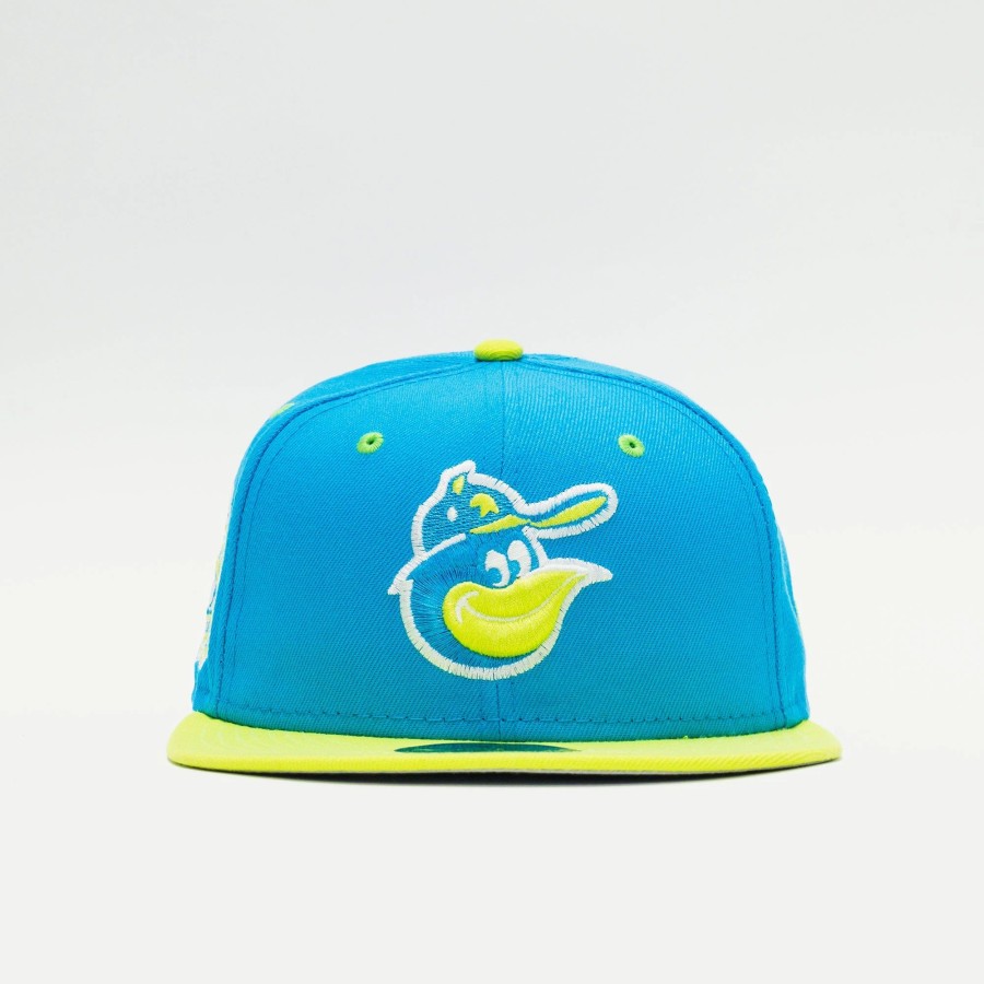 Fitted | * New Era Ycmc Exclusive Mlb Baltimore Orioles 59Fifty Fitted Blue/Lime Green