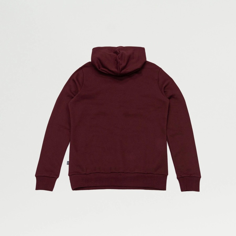 Tops | * Puma Essentials Hoodie Burgundy