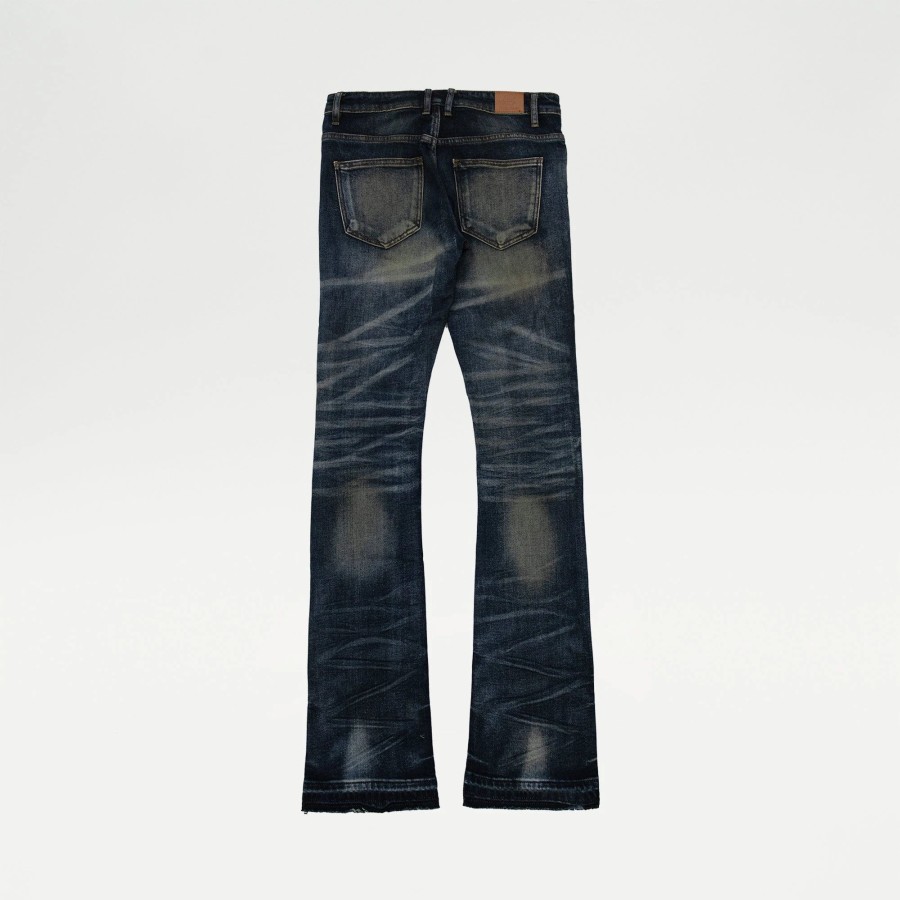 Jeans | * Crysp Denim Archer Flare Denim Deep Indigo